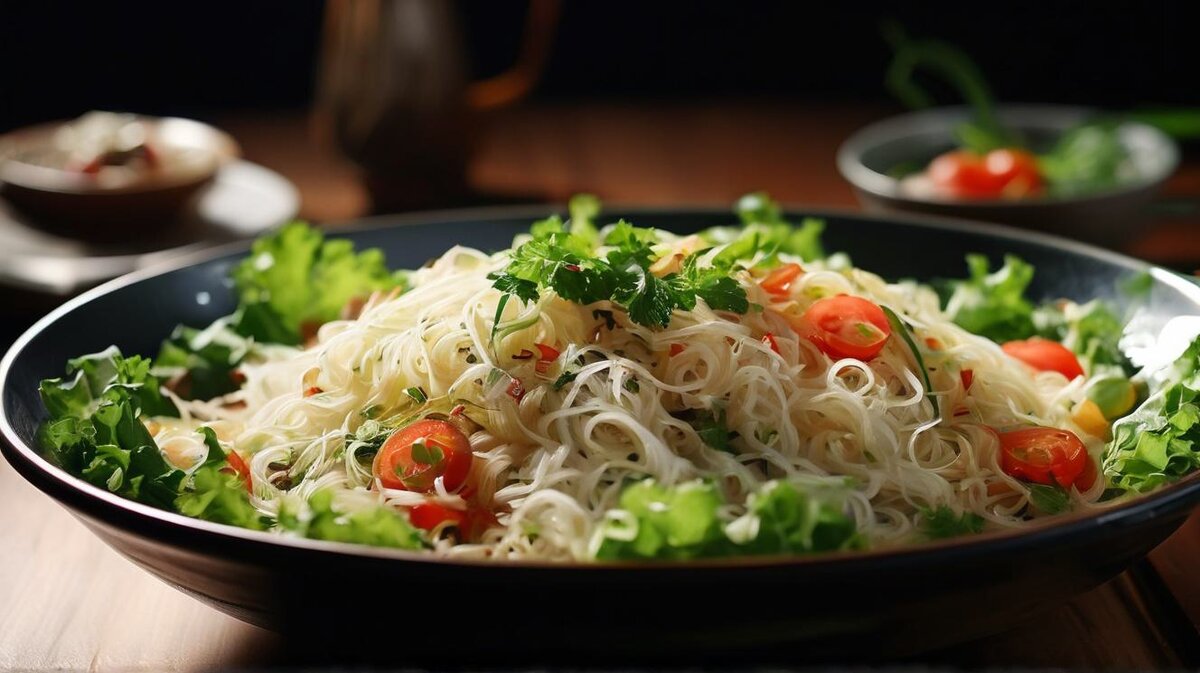 Рецепт салата из фунчозы