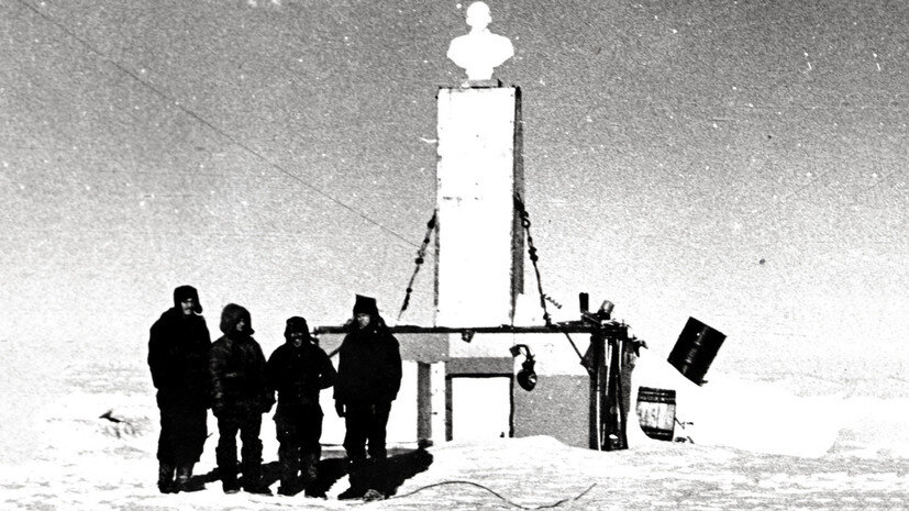 Советская экспедиция на антарктическом полюсе недоступности/ © museumworkuta.ru