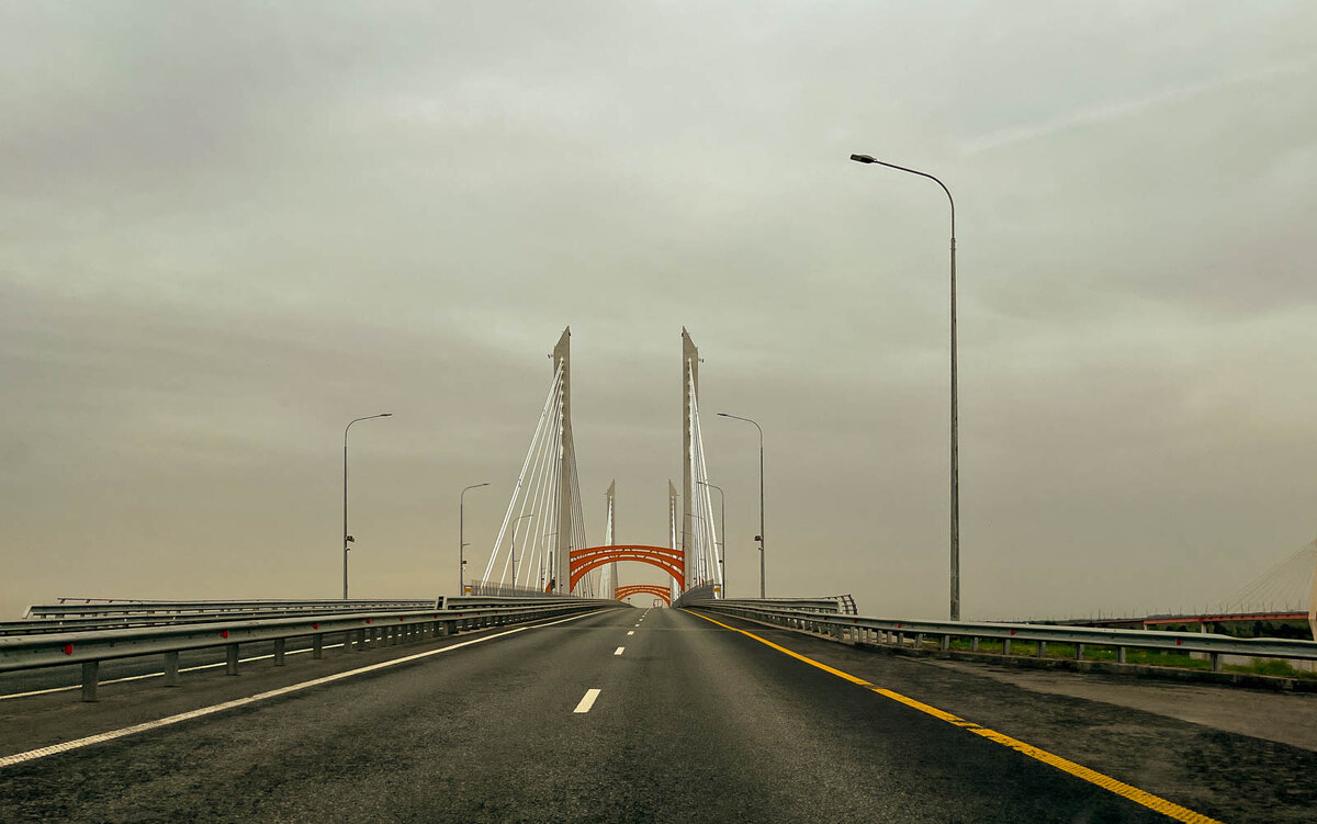 Мост через Оку рядом с Муромом.