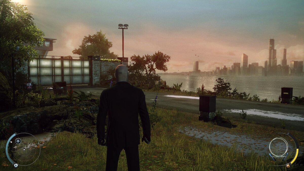 Тем временем мы подъезжаем к месту выполнения миссии: Месту жительства Дианы