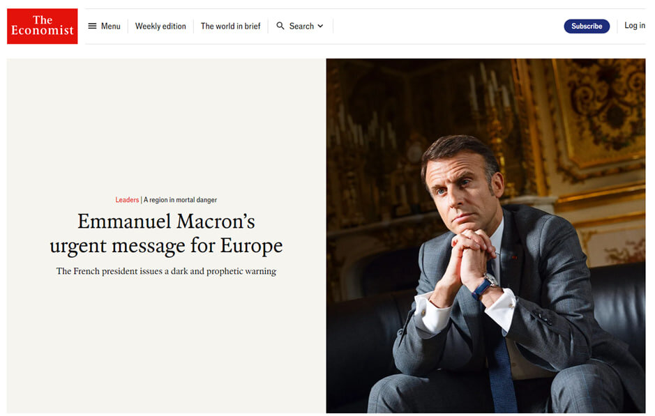    Скриншот/The Economist