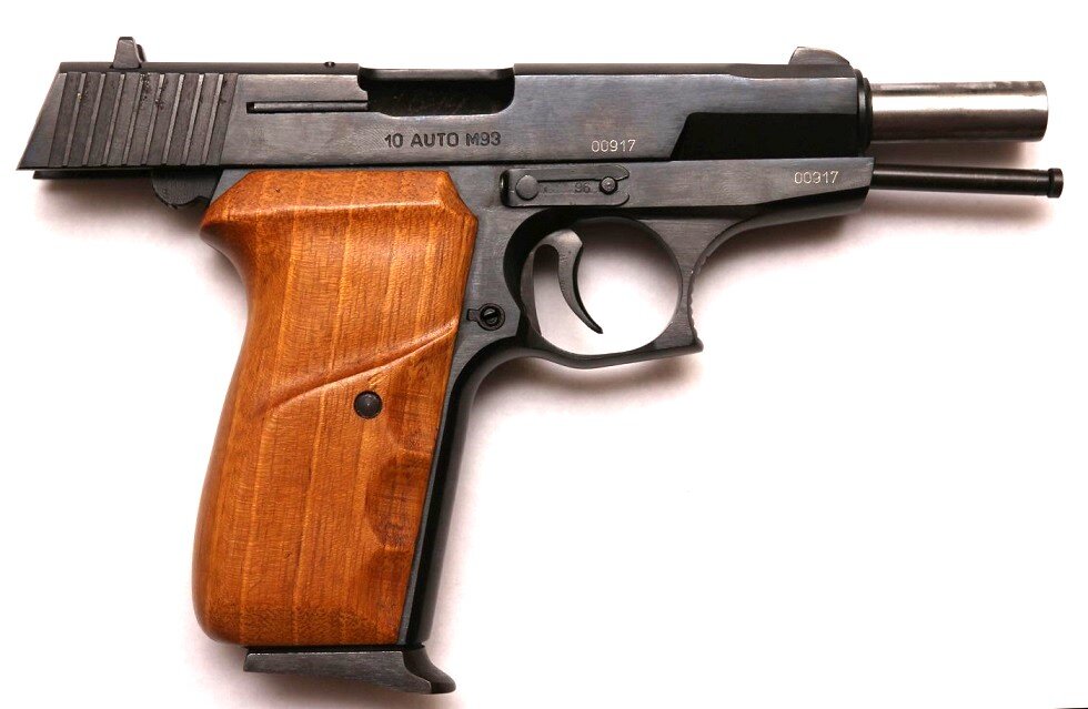 Пистолет М93. Вид справа.