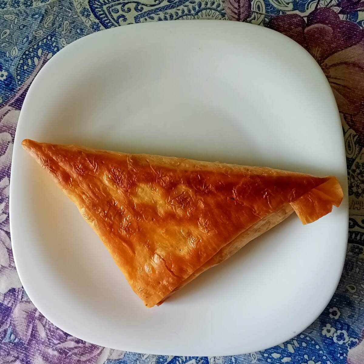 Переборщила с жаркой, можно было помягче.