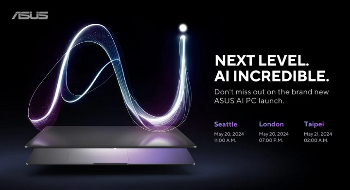 Новый ноутбук от ASUS с процессором Snapdragon X будет представлен на Virtual Launch 20 мая 2024 года.