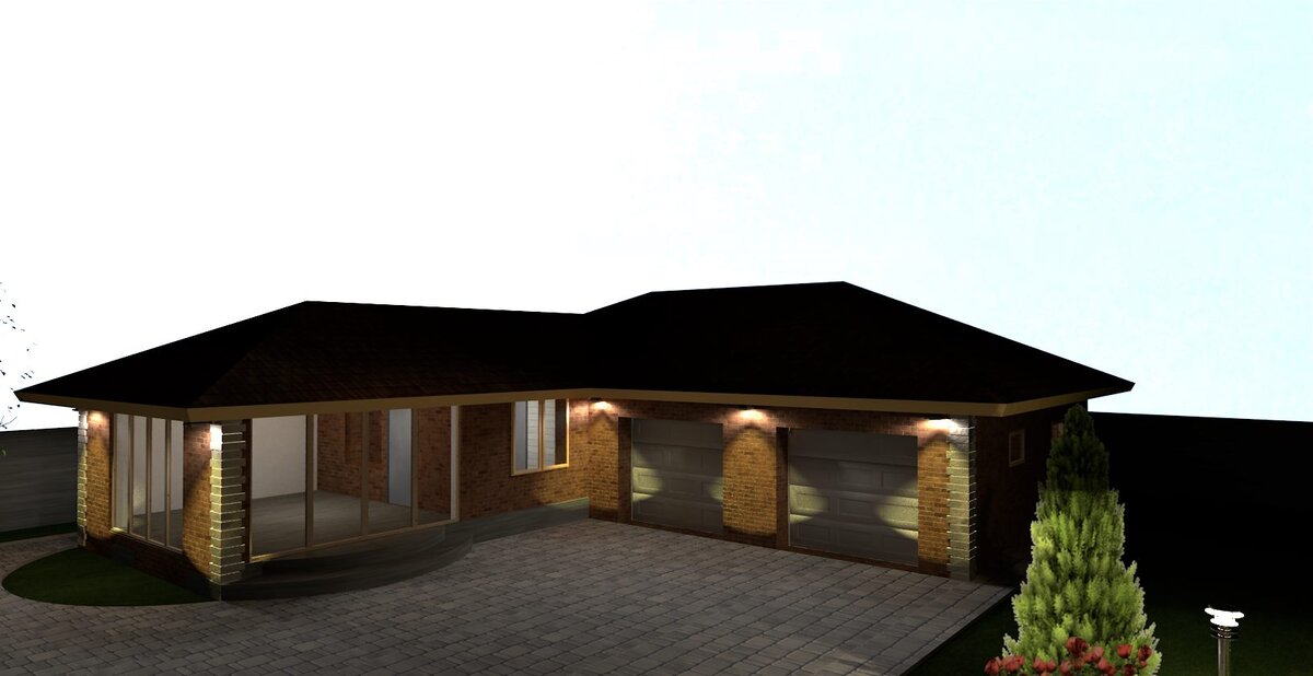 Баня и гараж на две машинц