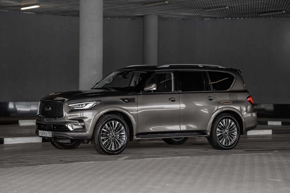 Infiniti QX80 после обновления 2020 года 