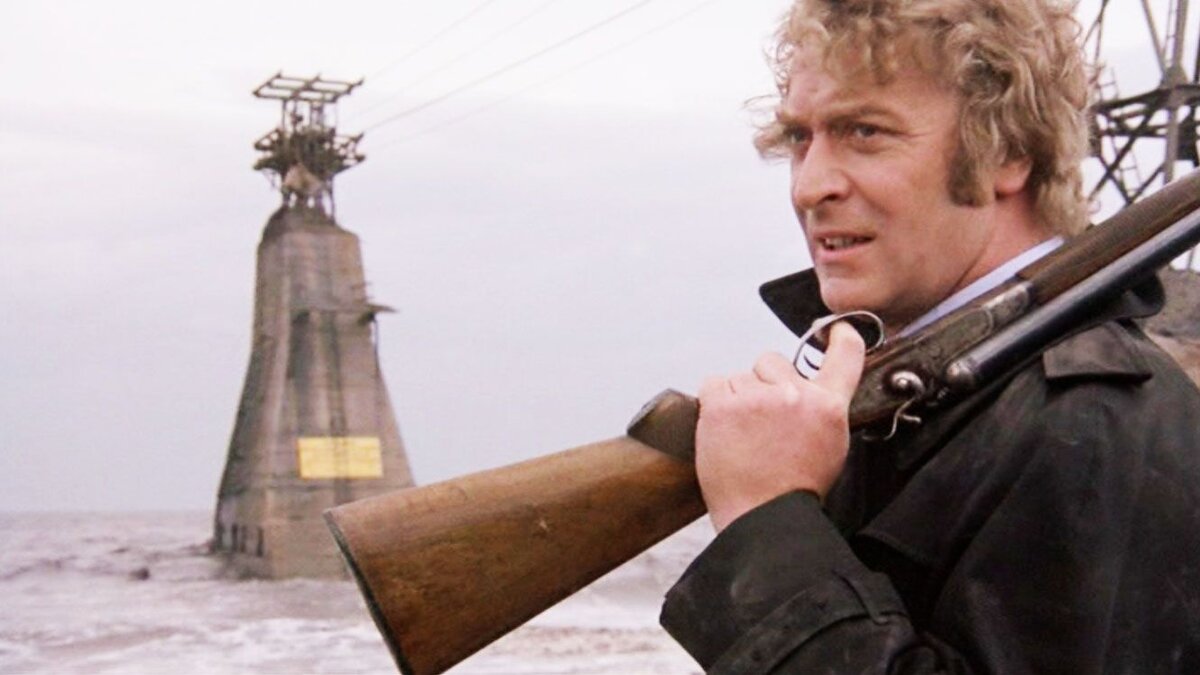 Майкл Кейн в роли Джека Картера. Кадр из фильма "Убрать Картера", 1971