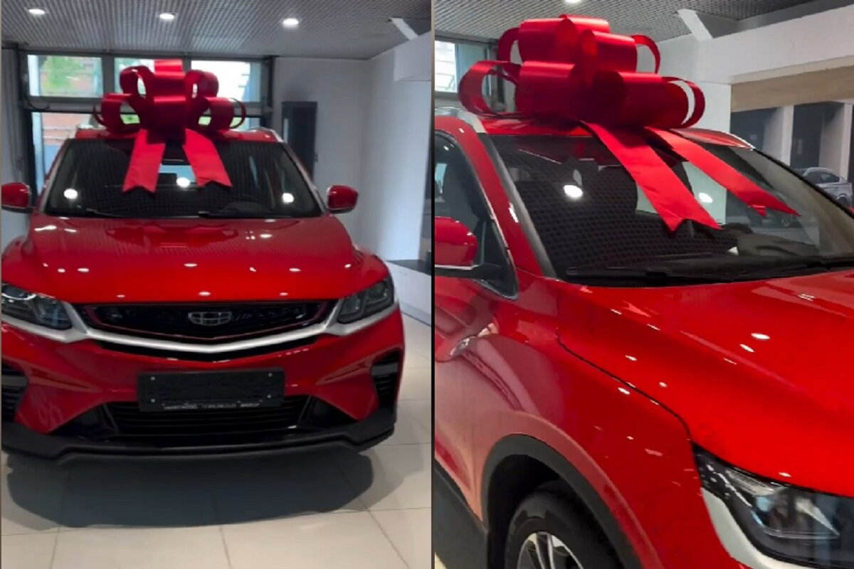 Ева Смирнова приобрела  внедорожник Geely.