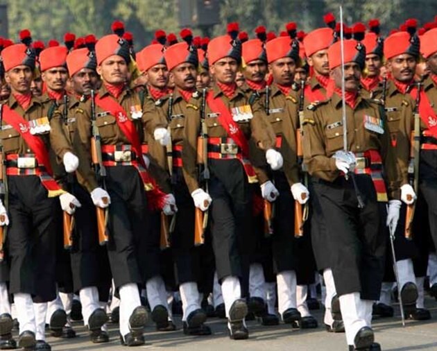 Форма пехотных частей Индии