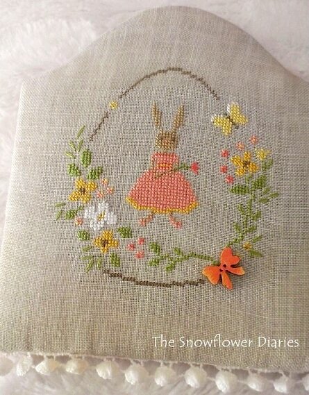    Пасхальная вышивка    
Источник: The Snowflower Diaries