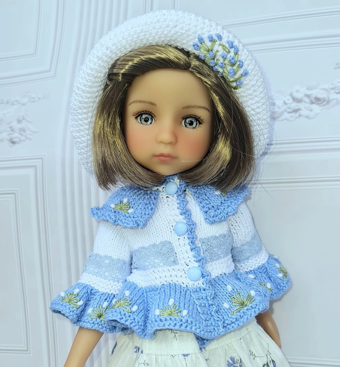 Марина в наряде, созданном мной для Весны Gotz