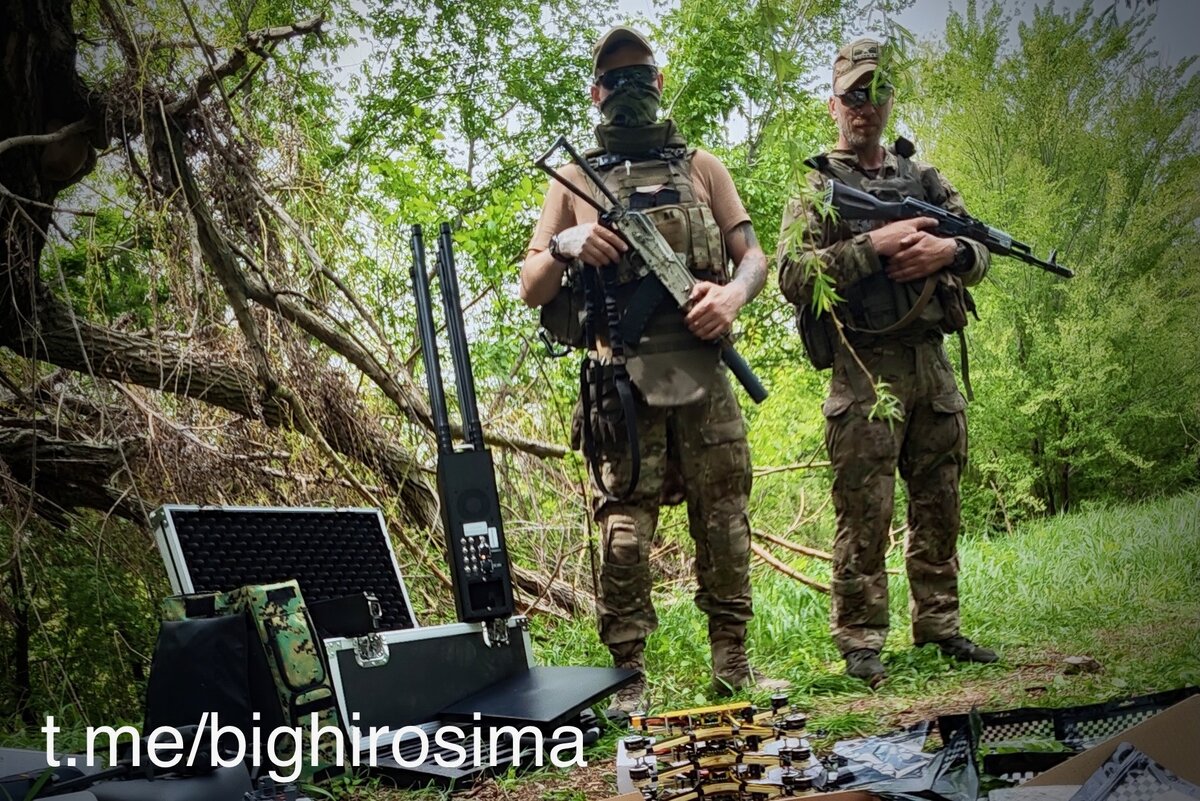 На фото переданная нашей командой Гарпия разведчикам под Купянском