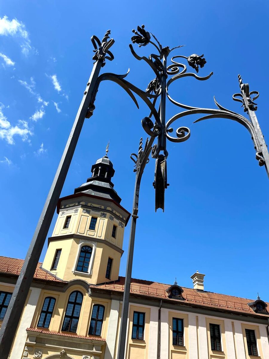 Внутренний двор Несвижского замка