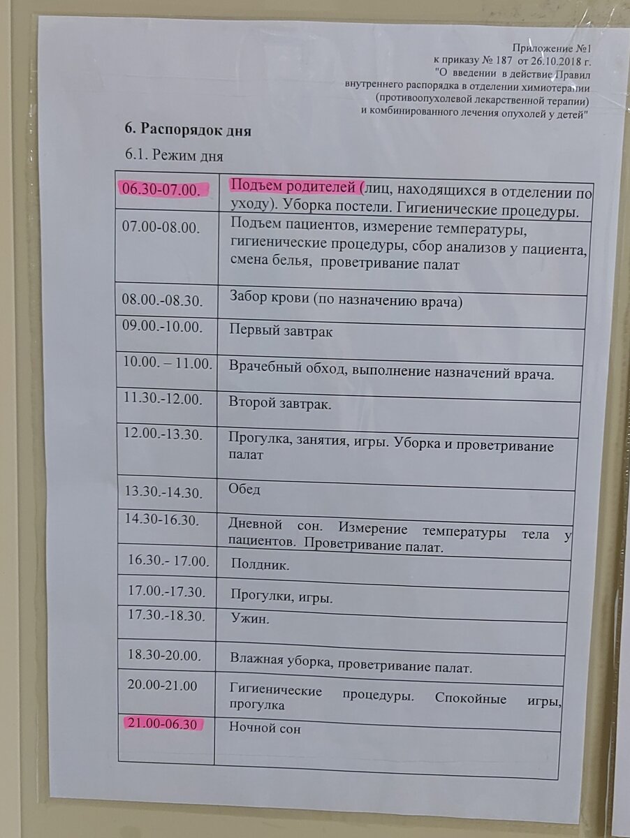 Наш распорядок. Я никогда раньше 7 не вставала😁
