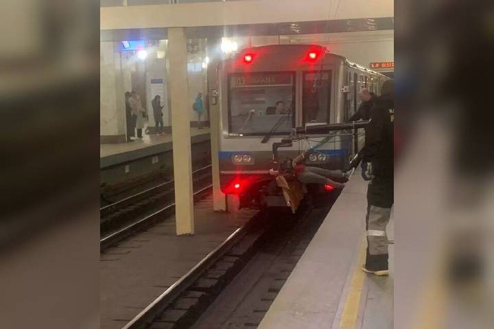    Один из эпизодов картины снимали на станции метро «Московская». Фото: телегам-канал «Мой Нижний Новгород»