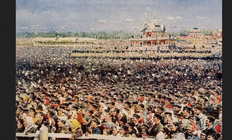 Владимир Маковский. «Ходынка», 1901.