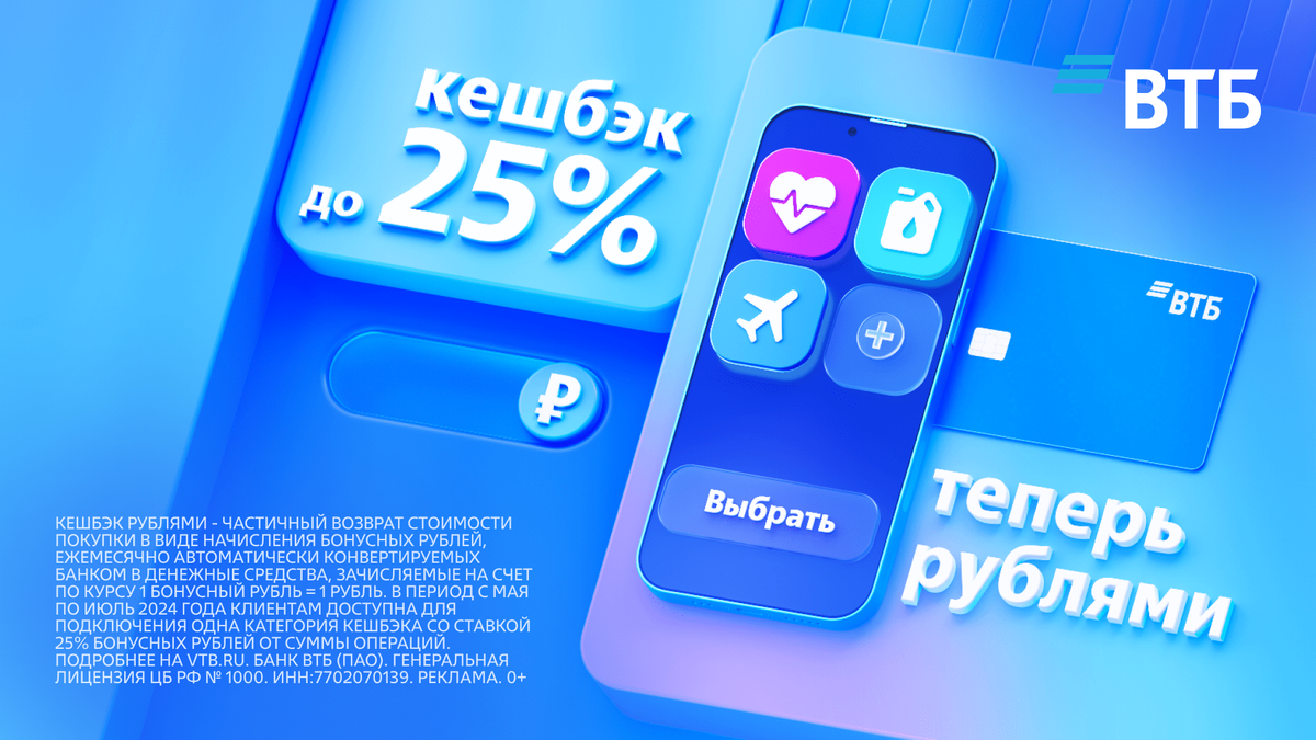 Еще в начале 2024 года ВТБ для некоторых клиентов проводил тестирование своей новой бонусной программы. Были уже тогда догадки, что скоро поменяют для всех. 