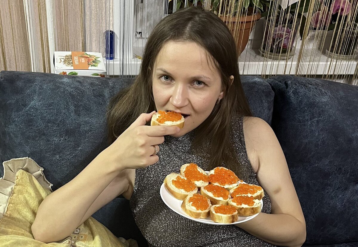 Это был новый год. И я все это съела. И не потолстела.