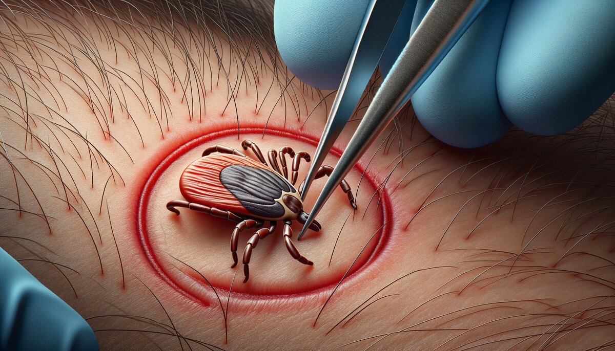 Первая помощь при укусе клеща