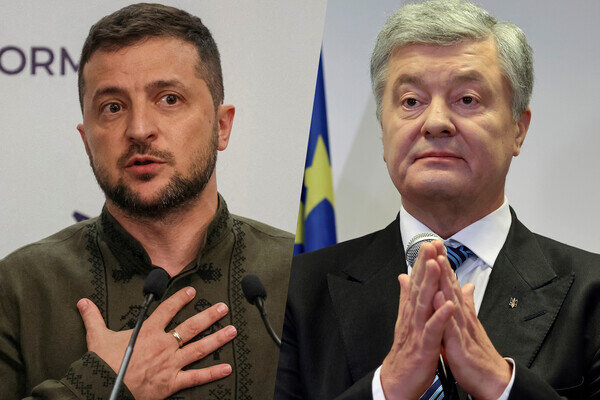 Владимир Зеленский и Петр Порошенко / Reuters/AP   📷