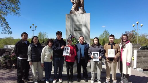 Лидова гора (г. Велиж Смоленской области) Слово на братской могиле, где захоронен Ноттосов Макар Алексеевич