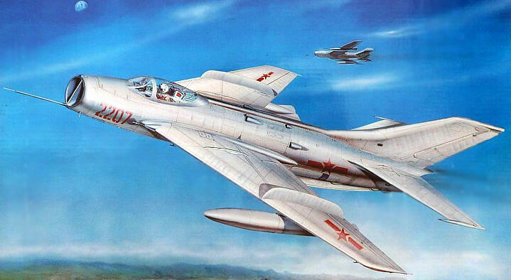 МиГ-19С от Trumpeter масштаб 1/32