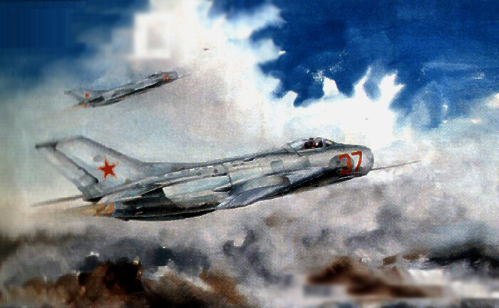 МиГ-19С от Trumpeter масштаб 1/48