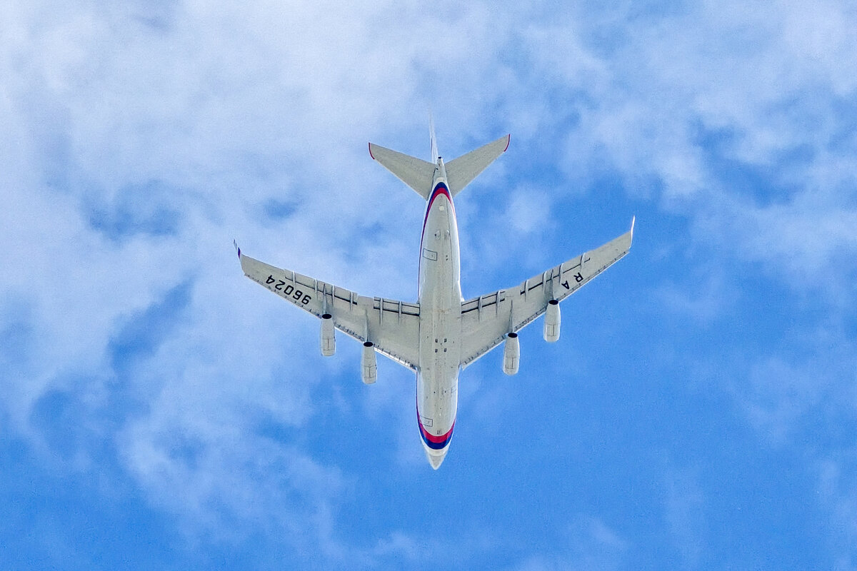 самолеты около Остафьево