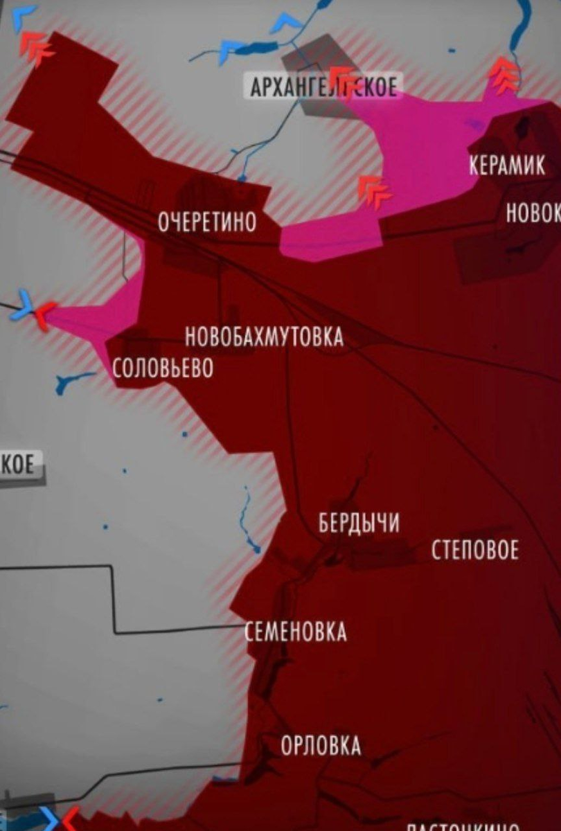 Продвижение ВС РФ на 02.05.2024