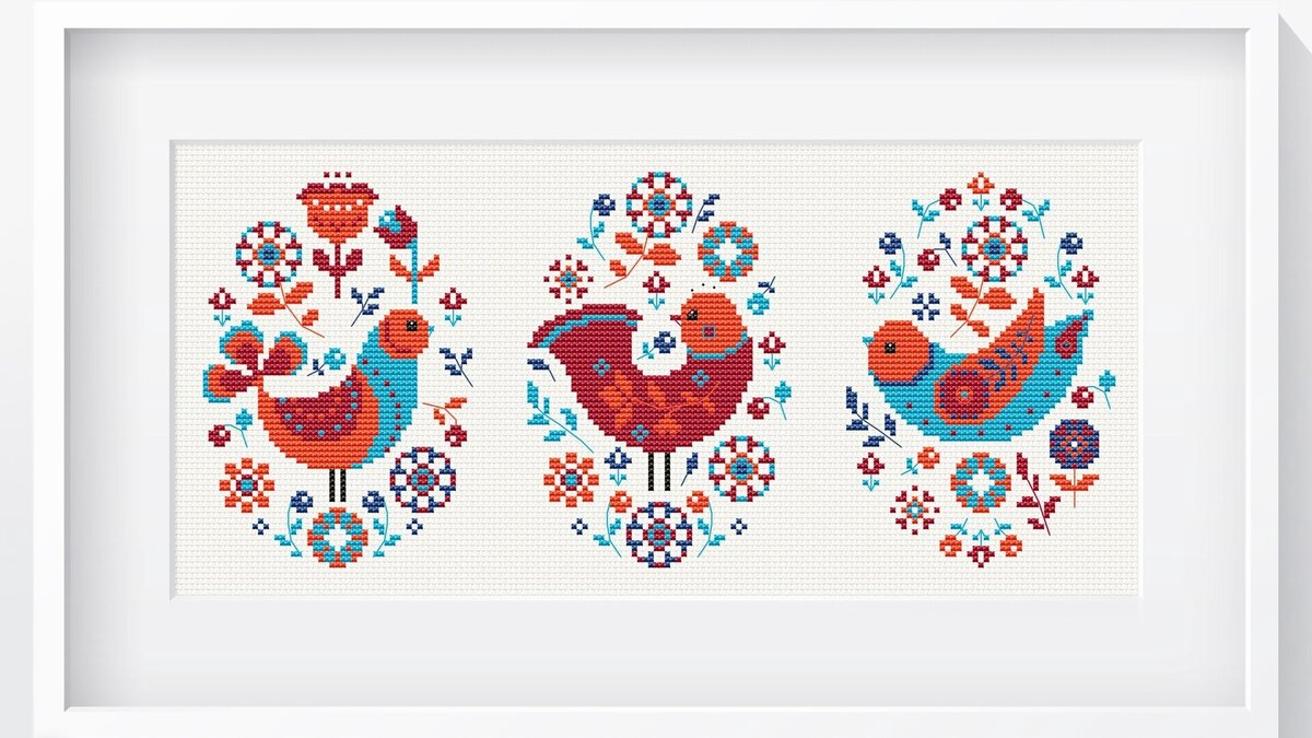 Скандинавские узоры, дизайнер Vetlanka