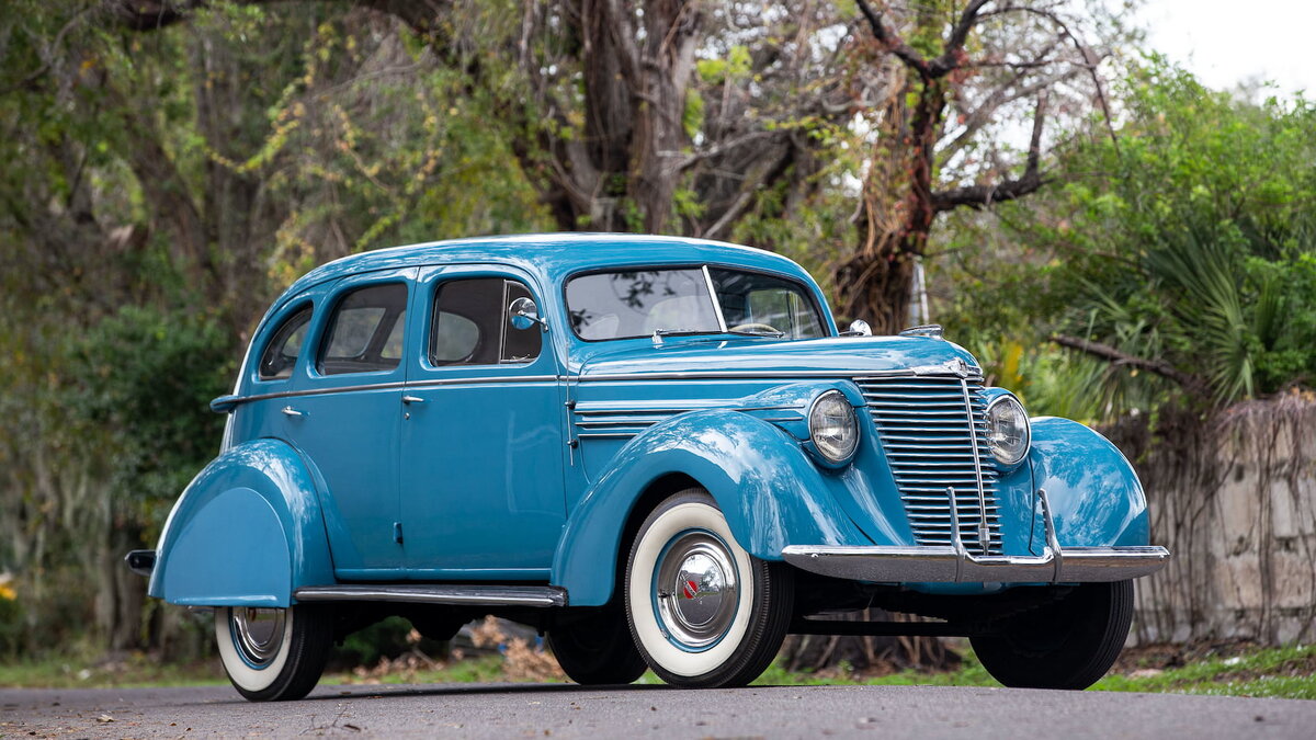 Hupmobile Model E-822 Sedan (1938) | Канал для тех, кто не может жить без  автомобиля. Все самое интересное из мира автопрома и не только! | Дзен