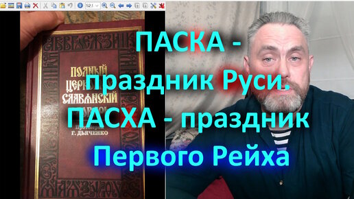 ПАСКА - праздник Руси. ПАСХА - праздник Первого Рейха