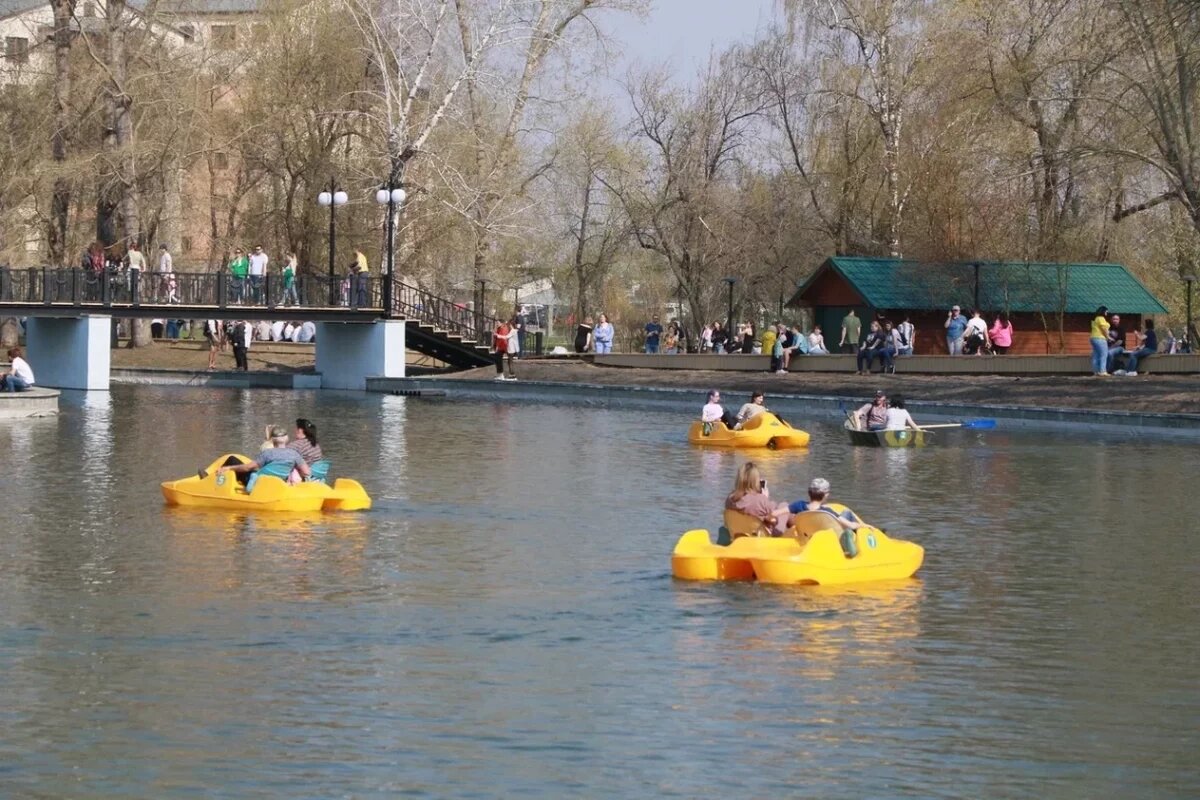    В Барнауле начали благоустраивать бывший парк Ленина и «Изумрудный»