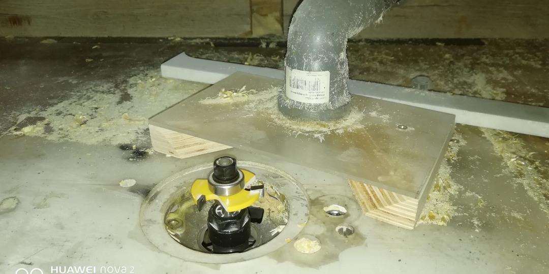 Опилкоуловитель для фрезерного стола