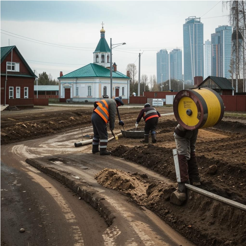 Кадастровые работы в поселке Никольский Ленинградской области 