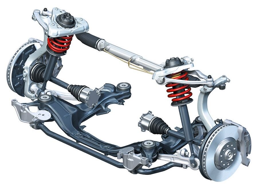 Передняя подвеска автомобиля