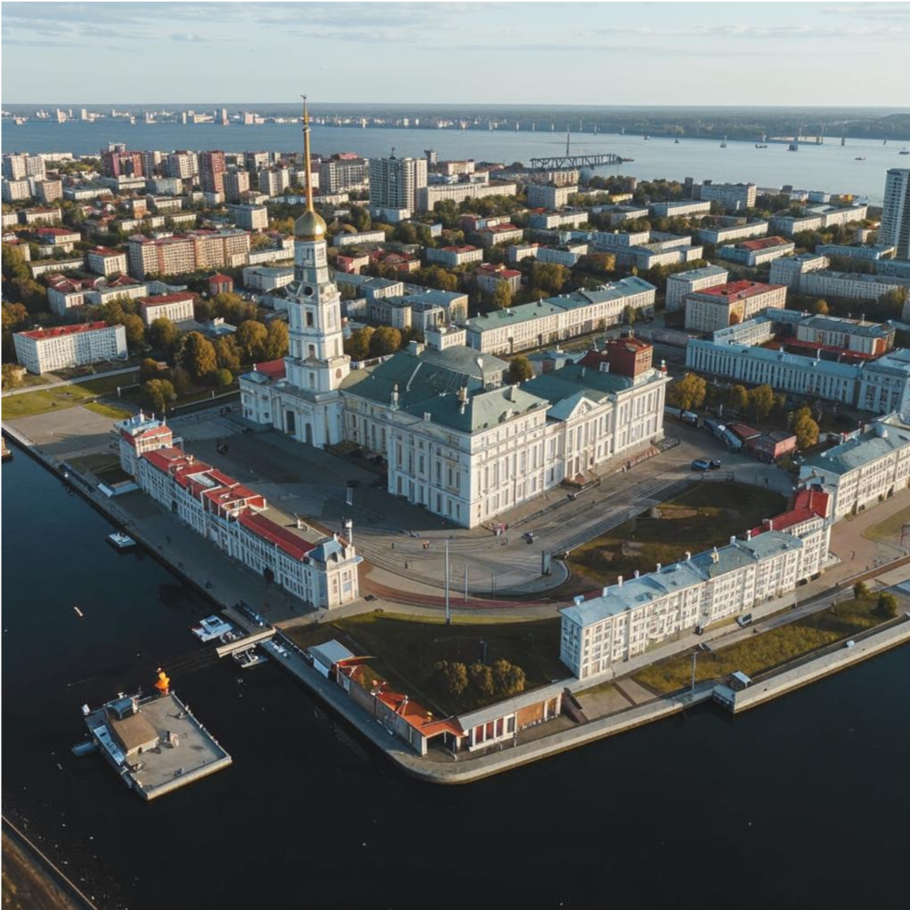 Топографическая съемка в городе Кронштадт Ленинградской области 