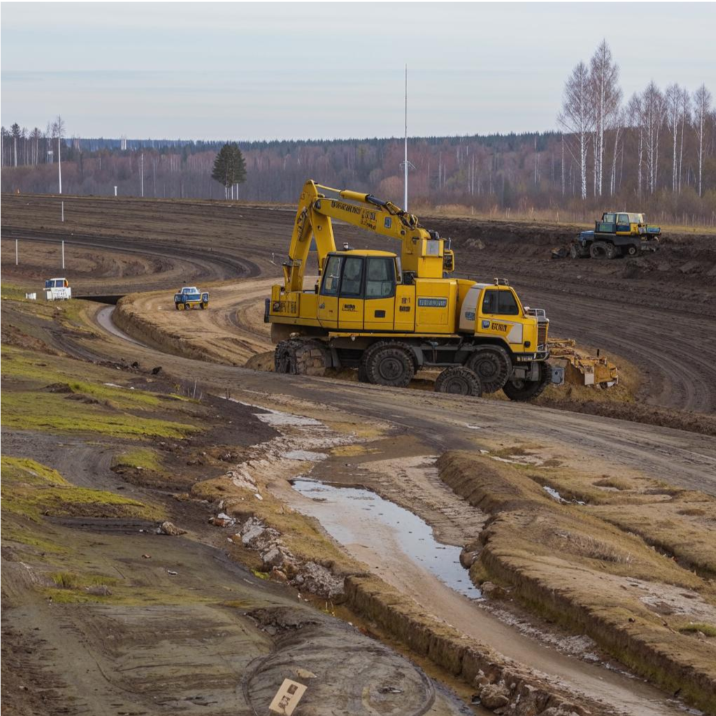 Геологические изыскания в Кингисеппском районе Ленинградской области 
