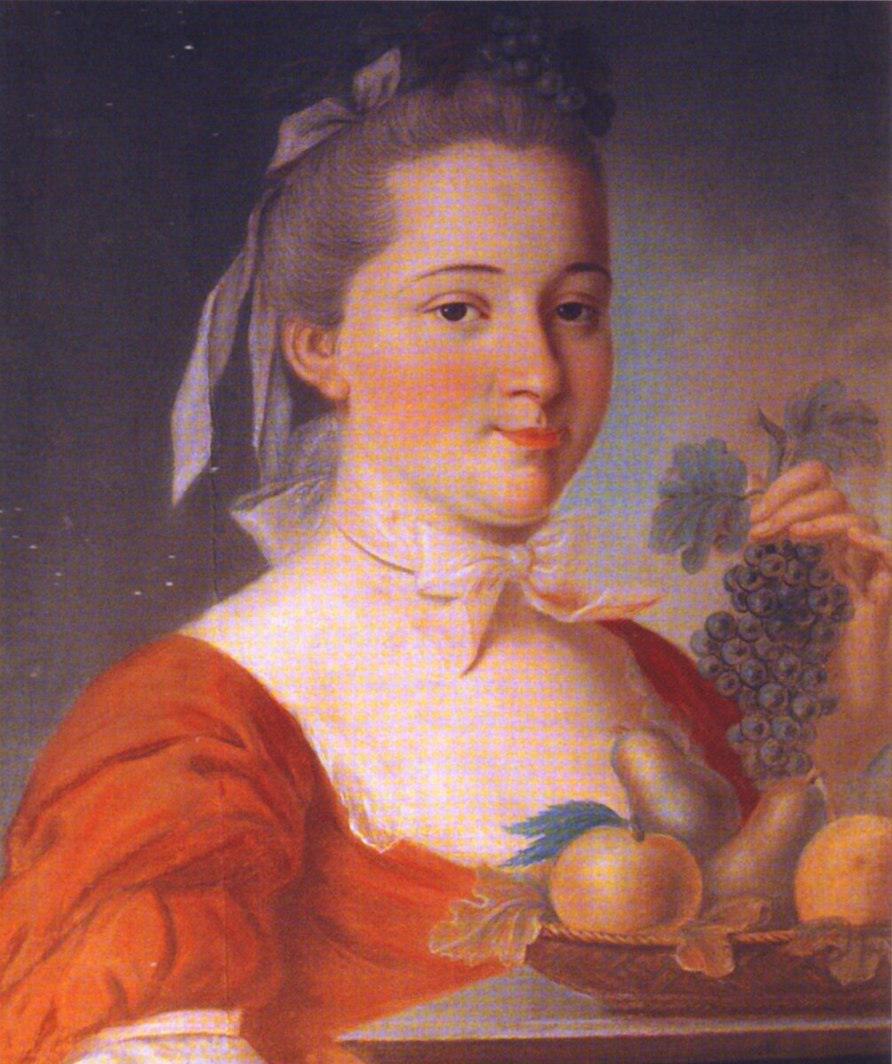 Жан де Самсуа. Портрет М. П.Салтыковой, 1756