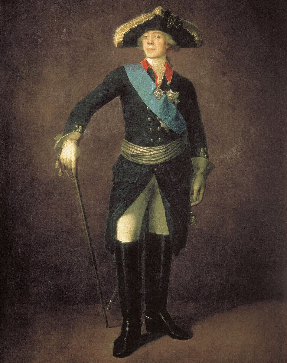 Государь император Павел Петрович, 1797 (худож. Т. С. Щукин; Третьяковская галерея)