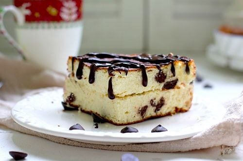 Низкоуглеводная запеканка с шоколадной глазурью от Елены Некрасовой. @urbanistka_vl