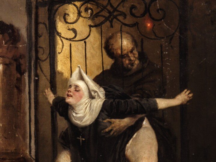 «Грех», фрагмент картины