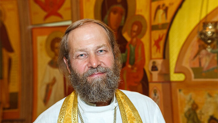    Отец Валерий Швецов. Фото предоставлено Царьграду авторами книги