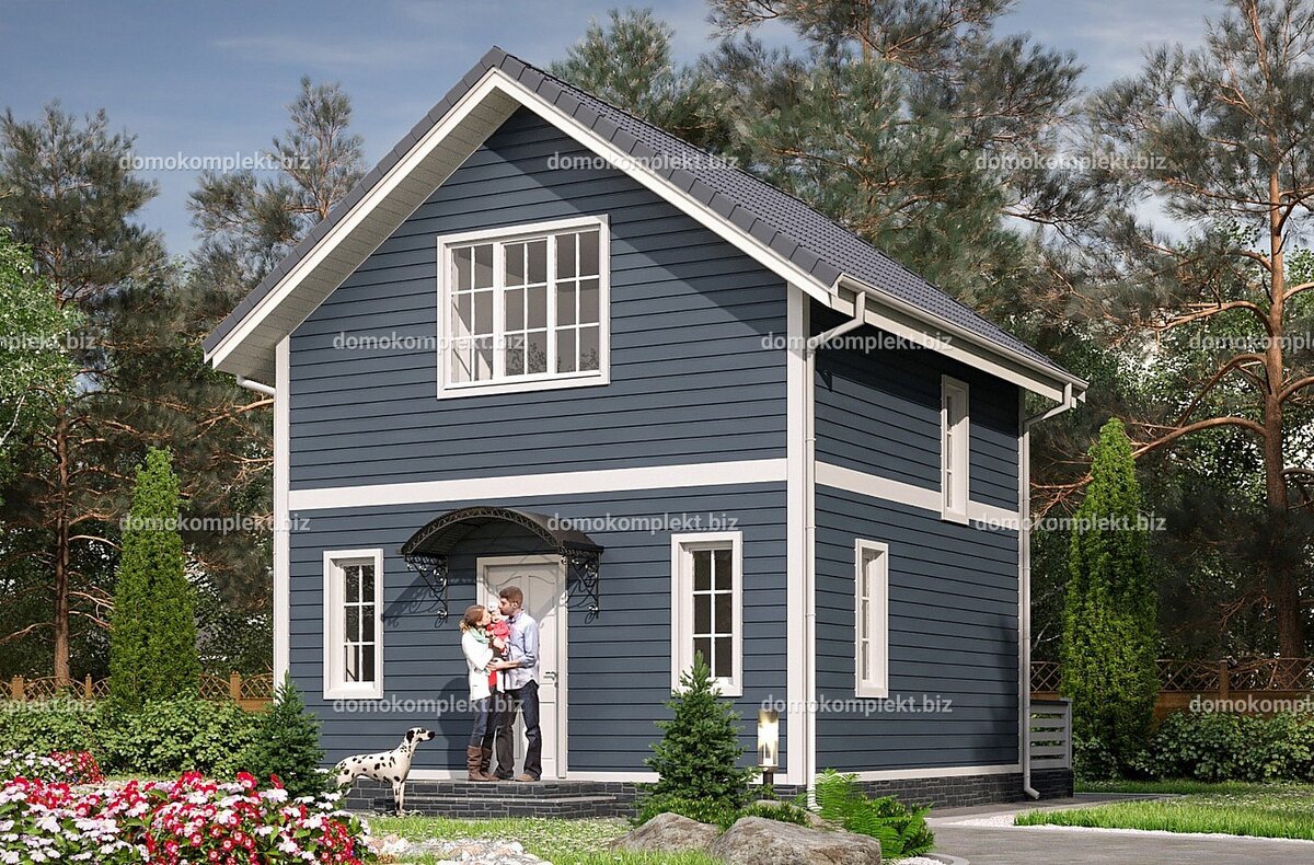 Дом по проекту "Фиалка"