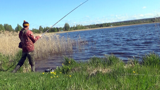 Рыбалка 3 мая - хорошая рыбалка на поплавок по плотве на озере,но есть минусы..