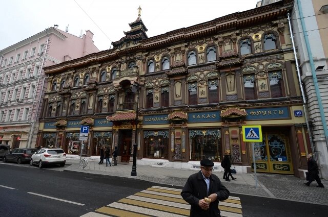    Доходный дом Перлова на Мясницкой улице в Москве. Фото:  РИА Новости/ Максим Блинов