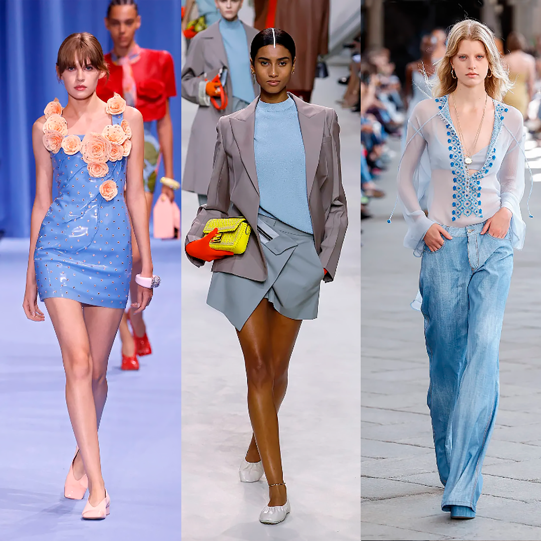 SS 2024 BALMAIN, FENDI, ERMANNO SCERVINO (Источник фото: tag-walk)