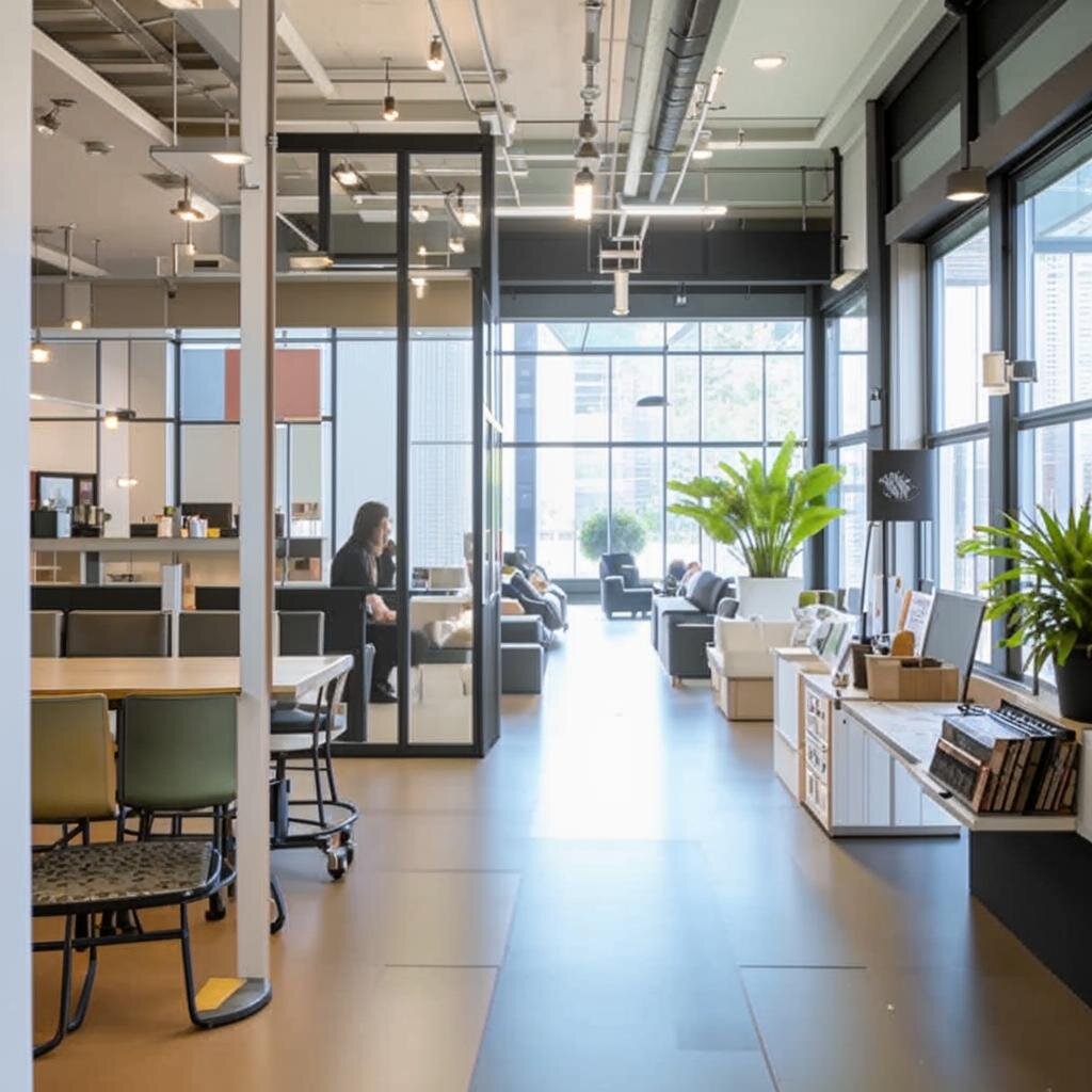 Вполне типичный Московский офис, например