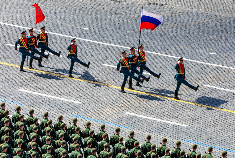 В Москве прошла генеральная репетиция Парада Победы