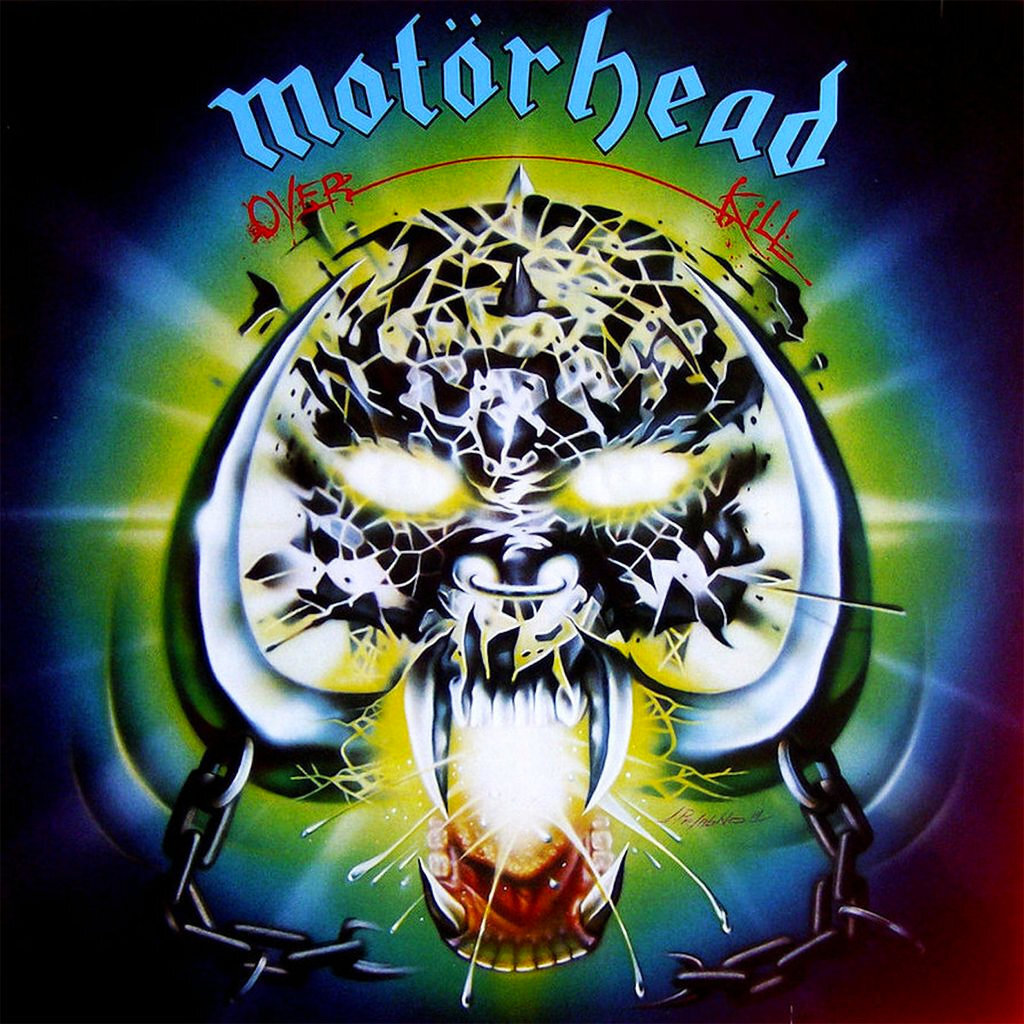 Дебютный альбом Motörhead представил миру жутковатый талисман в виде кабана по имени Кривозуб. Два года спустя художник Джо Петаньо придал монстру калейдоскопический облик.